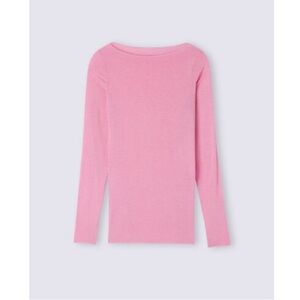 Intimissimi Boat Neck Modal Cashmere Ultralight Top (S) - Pink